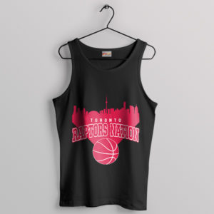 Toronto Raptors Nation Cityscape Black Tank Top