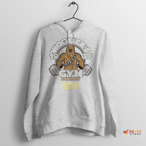 Train Galactic Star Wars Wookiee Gym Sport Grey Hoodie