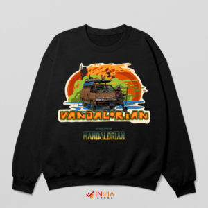 Vandalorian Car Galaxy The Mandalorian Sweatshirt