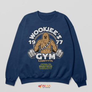 Wookiee Workout Wonders Gym Navi Sweatshirt