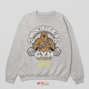 Wookiee Workout Wonders Gym Sport Grey Sweatshirt