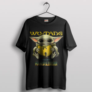 Wu-Tang Galaxy Baby Yoda Clan Black T-Shirt