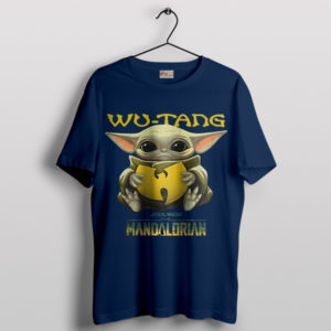 Wu-Tang Galaxy Baby Yoda Clan Navy T-Shirt