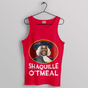 Breakfast of Champions Shaq O'tmeal Red Tank Top