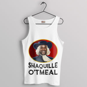 Breakfast of Champions Shaq O'tmeal White Tank Top