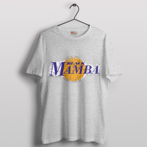 Dribble with Mamba Mentality Symbol Sport Grey T-Shirt
