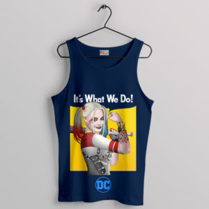 Harley's Way It's What We Do Navy Tank Top