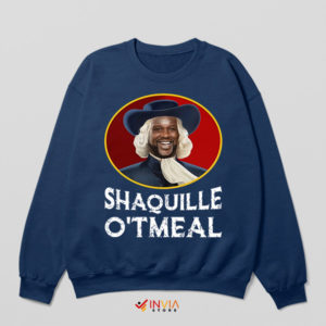 O'Neal's Recipe Shaq Meme O'tmeal Navy Sweatshirt