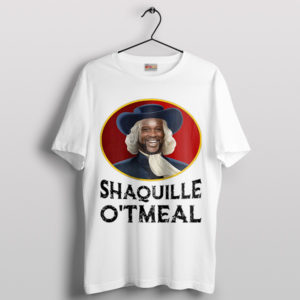 Shaqtastic Breakfast O'Neal Meme O'tmeal White T-Shirt