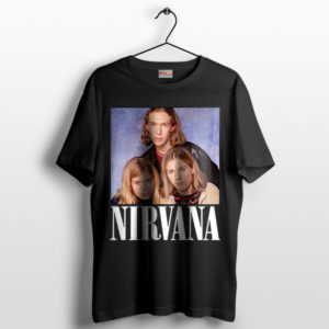 90s Legends Funny Nirvana Hanson Black T-Shirt