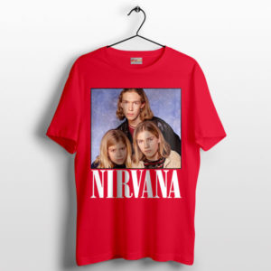 90s Legends Funny Nirvana Hanson Red T-Shirt