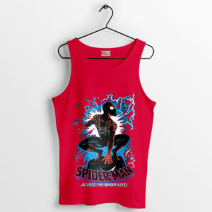 Amazing Spider-Man Miles Morales Comic Red Tank Top