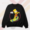 Bart Eat My Shorts Skateboard Deck Sweatshirt