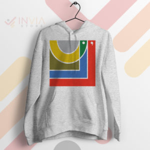 Bon Iver Classics Retro Album Art Fan Sport Grey Hoodie