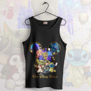 Happiest Place with Baby Yoda and Friends Tank Top