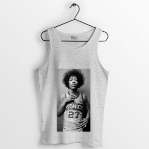 Hendrix 27 Seattle SuperSonics Jersey Sport Grey Tank Top