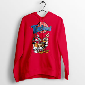 Legendary Tune Squad Space Jam Cartoon Red Hoodie