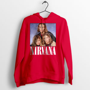 Legends of the 90s Funny Nirvana Hanson Red Hoodie