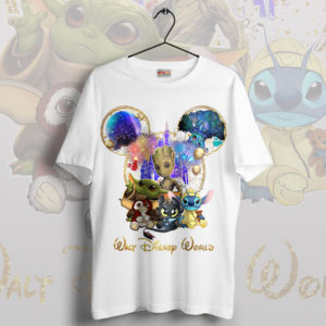 Magical Baby Yoda and Walt Disney World White T-Shirt