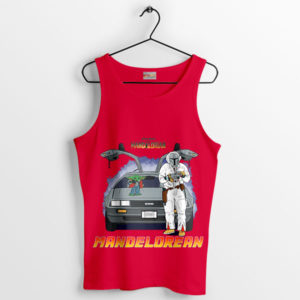 Mando's Time Machine Journey Red Tank Top