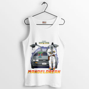 Mando's Time Machine Journey White Tank Top