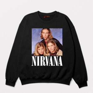 Music Icons Funny Nirvana Hanson Black Sweatshirt