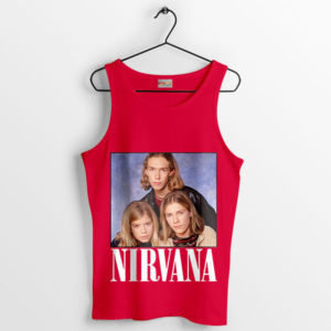 Nostalgic Band Funny Nirvana Hanson Red Tank Top