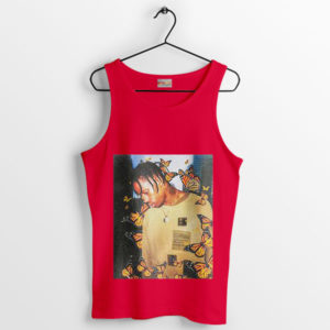 Phenomenal Travis Scott Butterfly Effect Red Tank Top