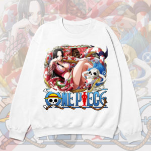 Seductive Sexy Boa Hancock Anime White Sweatshirt