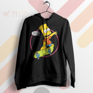 Skateboard Attitude Bart Eat My Shorts Hoodie