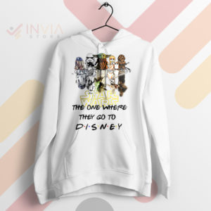 Star Wars The One Where They Visit Disney Hoodie