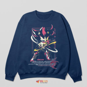 The Darkness Shadow the Hedgehog Navy Sweatshirt