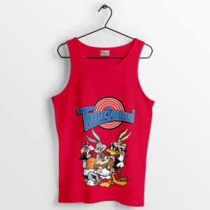 Tune Squad Space Jam Championship Red Tank Top