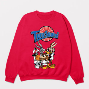 Ultimate Tune Squad Space Jam Red Sweatshirt