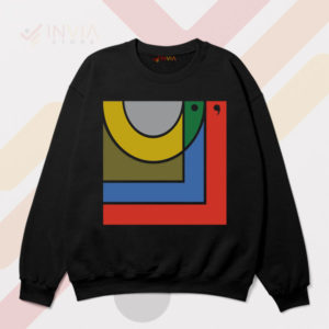 Vintage Bon Iver Retro Fan Art Black Sweatshirt