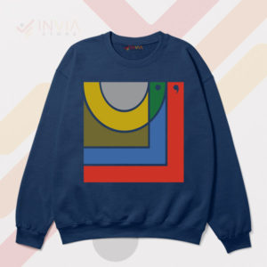 Vintage Bon Iver Retro Fan Art Navy Sweatshirt