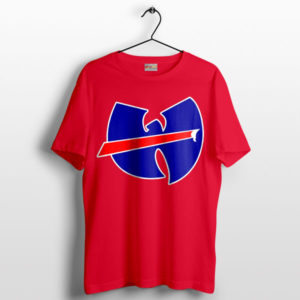 Wu-Tang Clan Style Buffalo Bills Symbol Red T-Shirt