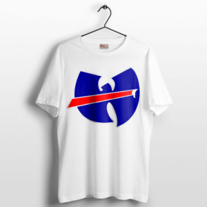 Wu-Tang Clan Style Buffalo Bills Symbol White T-Shirt