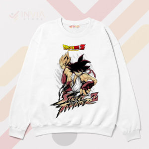 Battle of Legends Street Fighter DBZ Sweatshirt