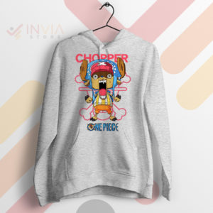 Chopper's Clinic Heal Your Style One Piece Sport Grey Hoodie