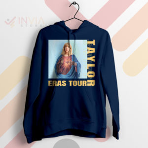 Holy Melodies Taylor Swift Saint Jesus Navy Hoodie