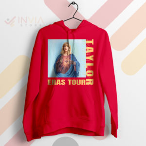 Holy Melodies Taylor Swift Saint Jesus Red Hoodie