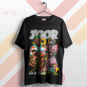 Igor's Golf Tyler the Creator Graphic Black T-Shirt