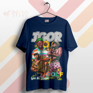 Igor's Golf Tyler the Creator Graphic Navy T-Shirt