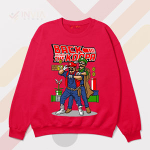 Koopa Kapers Back to the Future Red Sweatshirt