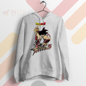 Legendary Duel Street Fighter Series DBZ Sport Grey Hoodie