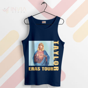 Messiah's Taylor Saint Jesus Meme Navy Tank Top