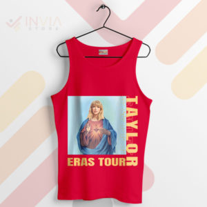 Messiah's Taylor Saint Jesus Meme Red Tank Top