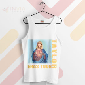 Messiah's Taylor Saint Jesus Meme White Tank Top