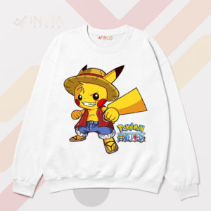 Pika-Pirate Fusion Luffy Gear 5 Sweatshirt